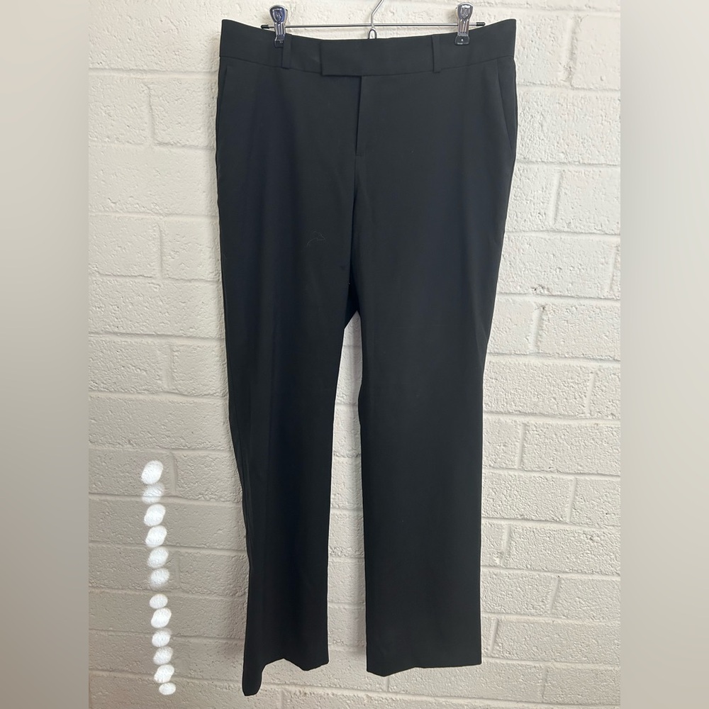 Banana Republic Black Martin Fit Trousers